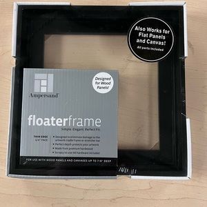 Floater frame for 8x8 inch